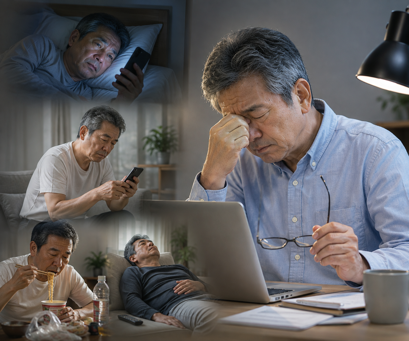 日常の疲れ